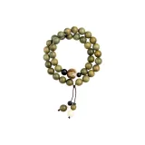 Green Sandalwood Beaded Bracelet