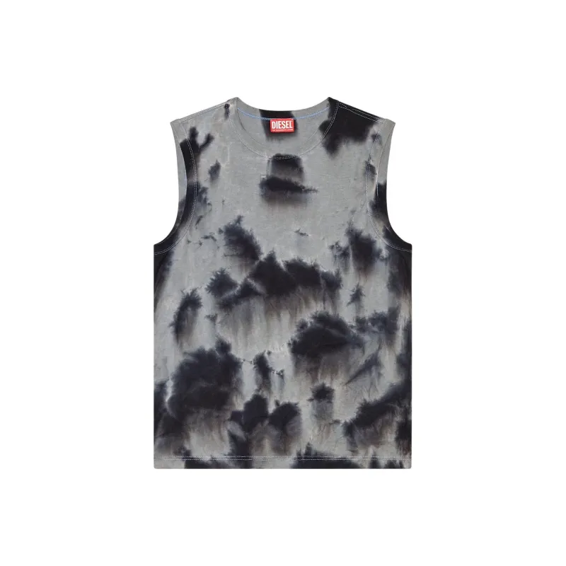 DIESEL T-Bisco-N5 Tie-Dyed Tank Top-0