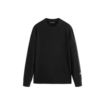 PEACEBIRD MEN Cashmere Sweater Unisex Black