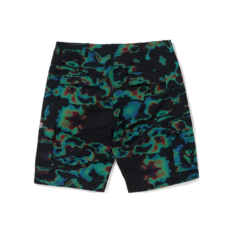 Bape Thermography Cargo Shorts-1