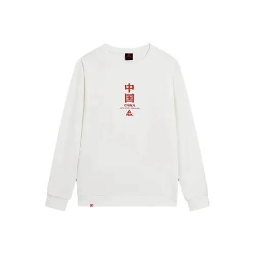 PEAK China Series Sweatshirt Men's Raw White