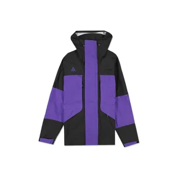 Nike Jacket Asia Version Men's Black Purple
