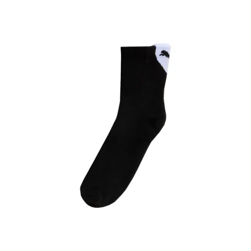 PUMA Calcetines Cortos De Corte Bajo De Media Felpa Para Mujer 3 Pares