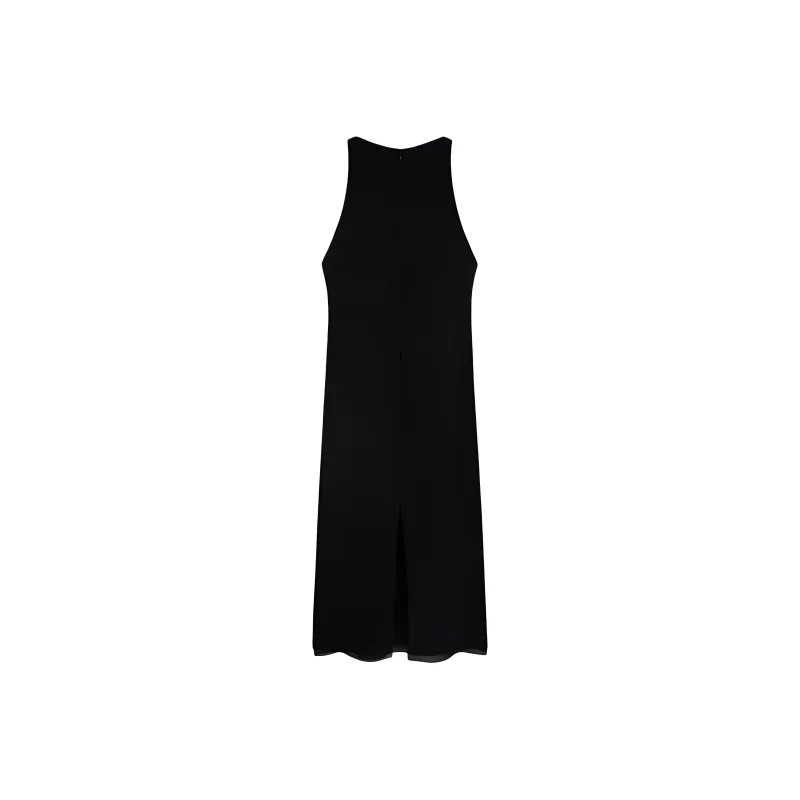 Massimo Dutti Sleeveless Dress Women's Black-1