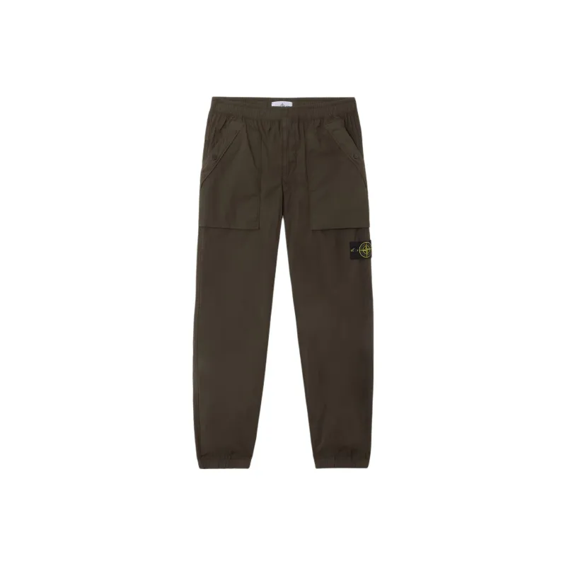 STONE ISLAND Compass motif Trousers-0