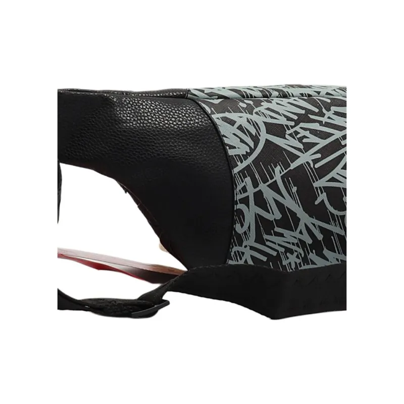 SPRAYGROUND Midnight Raceway Graffiti Savvy Crossover Bag Black/Grey-3