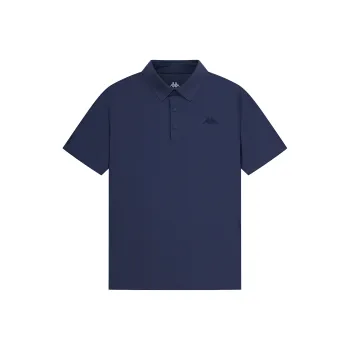 Kappa Polo Shirt Men's Blue Purple Gray