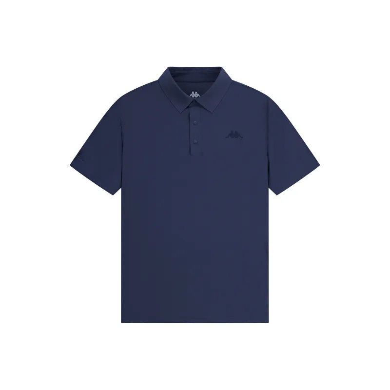 Kappa Polo Shirt Men's Blue Purple Gray-0