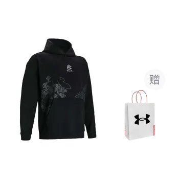 Under Armour x LIXIAOLONG LIANMINGKUAN UA Lunar New Year Sweatshirt Unisex Black Shopping Bag Included