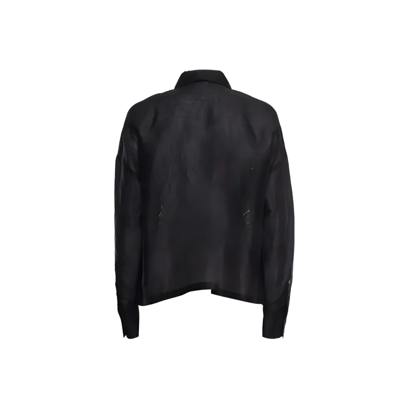 MaxMara Studio Buttoned Long-Sleeved Shirt-1