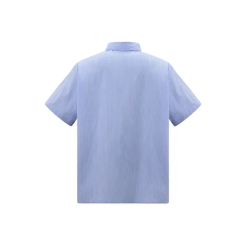 NANDCHN Shirt Unisex Light Blue-1