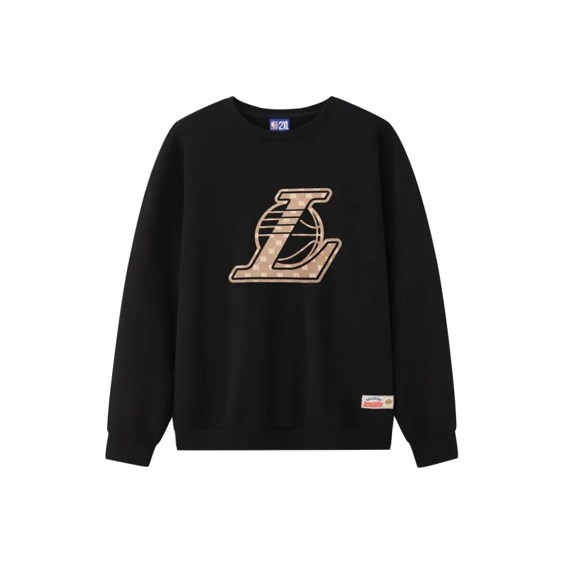 NBA Los Angeles Lakers Sweatshirts Unisex Black-0