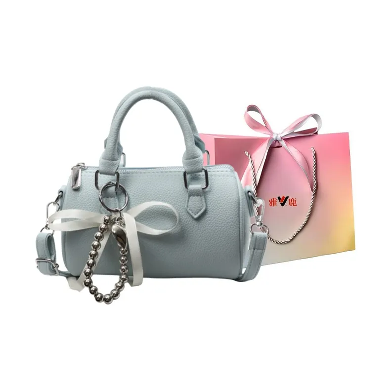 Yalu PU Cylinder Bag, One Shoulder Handbag Women's Multicolor-35