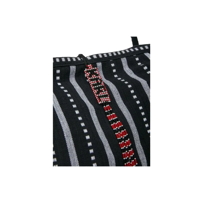 KARL LAGERFELD / Karl Lagerfeld Jeans X Amber Valletta Striped Tote Bag-3