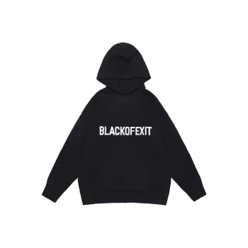 BLACK OF EXIT Sweaters Unisex