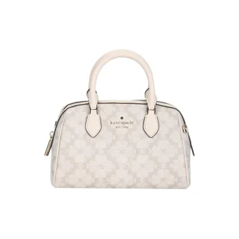Kate Spade PVC Handbag, Shoulder Bag, Crossbody Bag Women's Dark Beige Multicolor