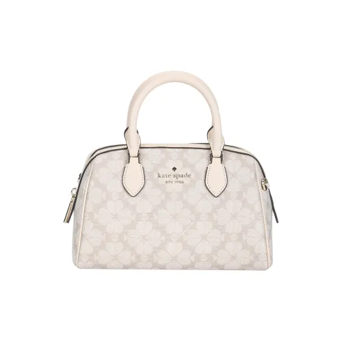 Kate Spade PVC Handbag, Shoulder Bag, Crossbody Bag Women's Dark Beige Multicolor