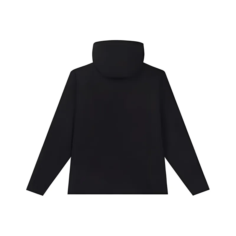361° Trench Coat Men's Super Black-1