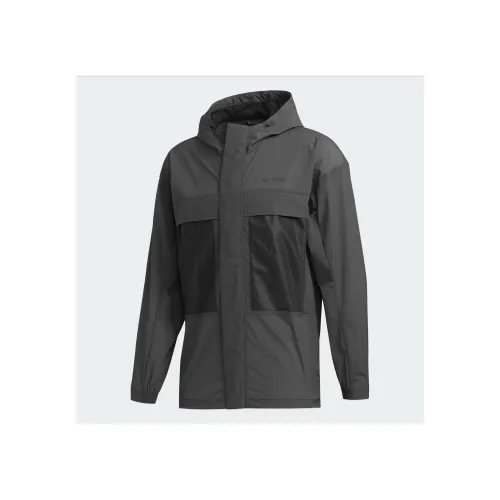 Adidas Jackets Men Deep Earthy Brown
