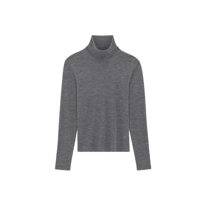 SAINT LAURENT Turtleneck Long Sleeved Jumper-0