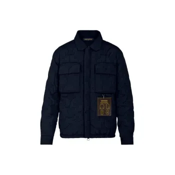LOUIS VUITTON Monogram Padded Light Blouson