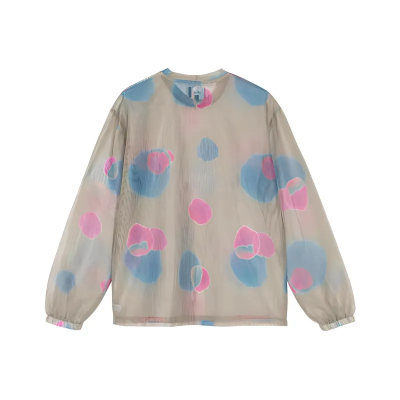 Stussy Printed Long Sleeve Mesh Tee-3