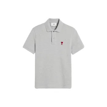 AMIPARIS Ami De Coeur Organic cotton Polo Shirt