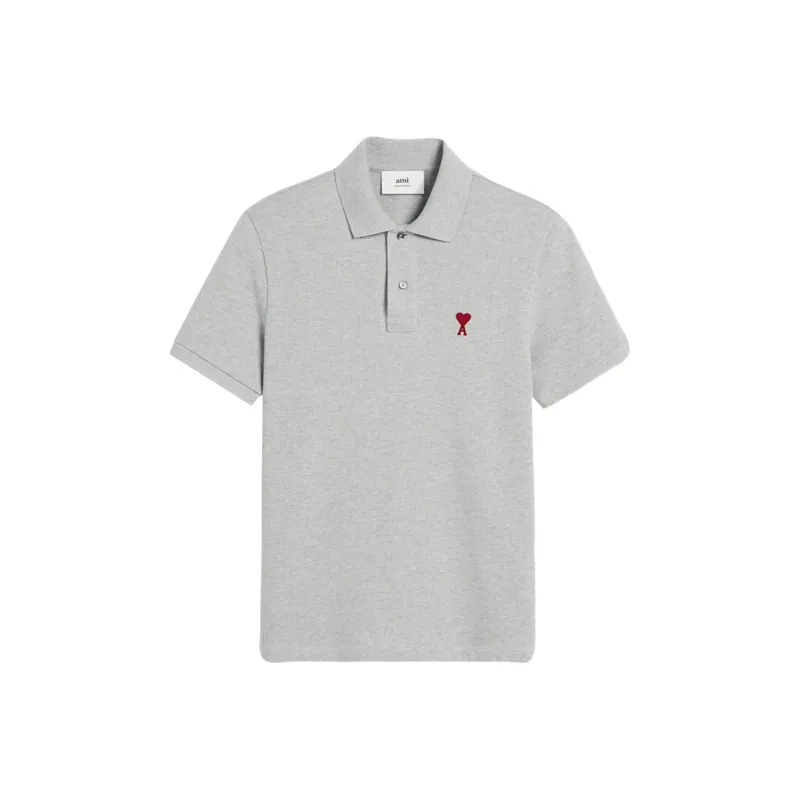 AMIPARIS Ami De Coeur Organic cotton Polo Shirt-0