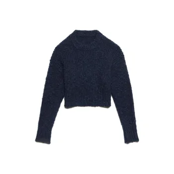 AMIPARIS Ribbed Crew Neck Jumper