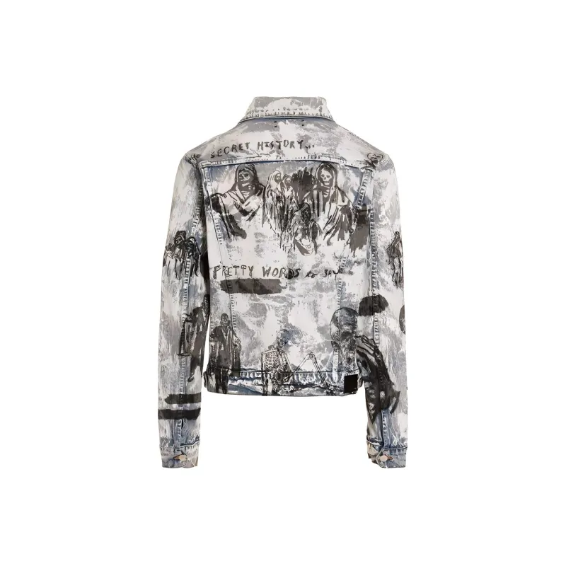 AMIRI Denim Jackets Men Multicolor-1