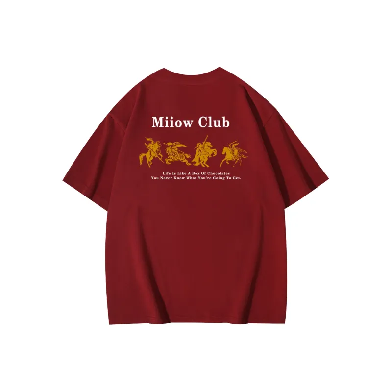 MIIOW Trendy Party Collection Cooling Summer Collection T Shirt Unisex-11