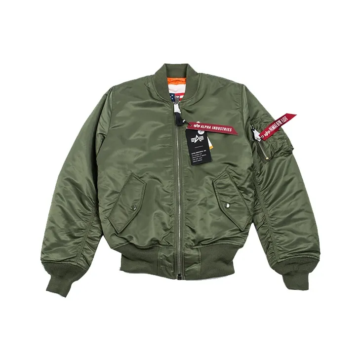 Alpha Industries Zip up Bomber Jacket-0
