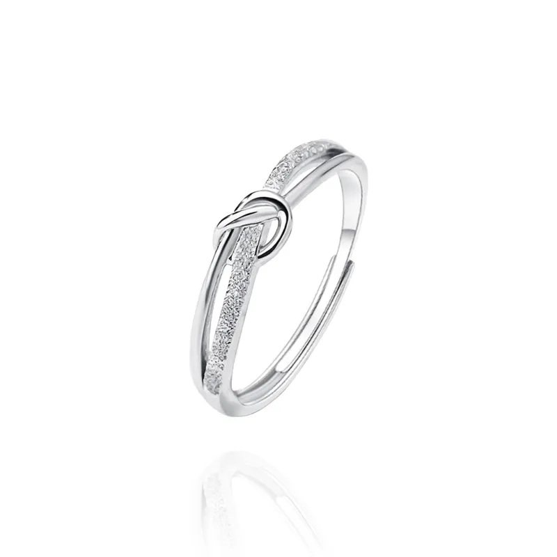 NUSQ Sterling Silver Rings Unisex-11