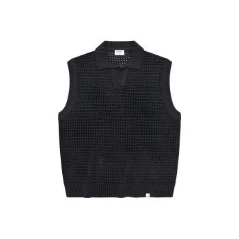 COVERNAT Tank Tops Unisex Charcoal Gray