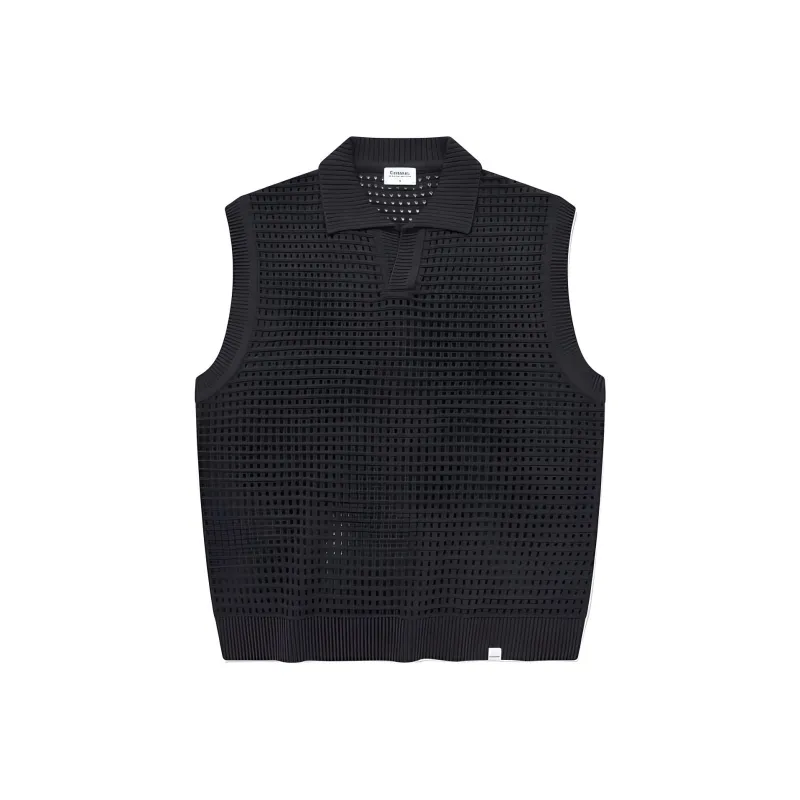 COVERNAT Tank Tops Unisex Charcoal Gray-0