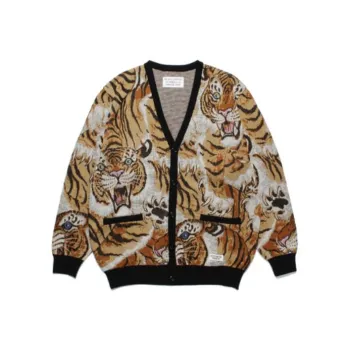 WACKO MARIA WACKO MARIA X Tim Lehi Joint Collection Sweaters Men Beige