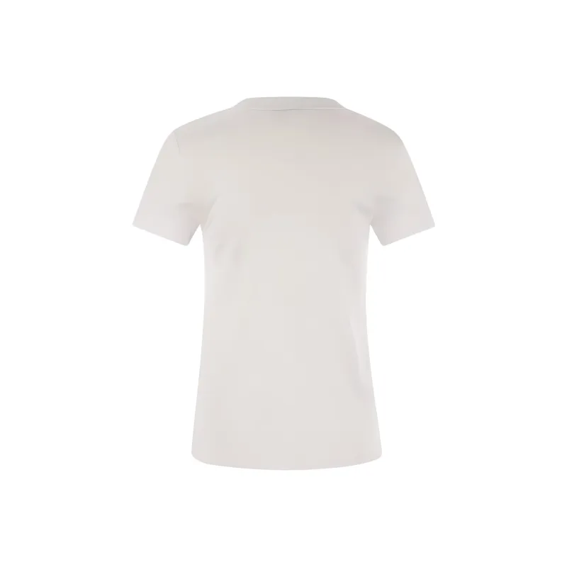MaxMara Acacia Straight Hem Crewneck T Shirt-1
