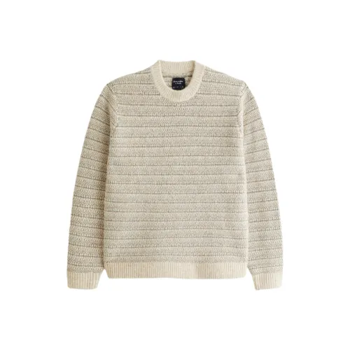 Abercrombie＆Fitch Sweater Men's Cream