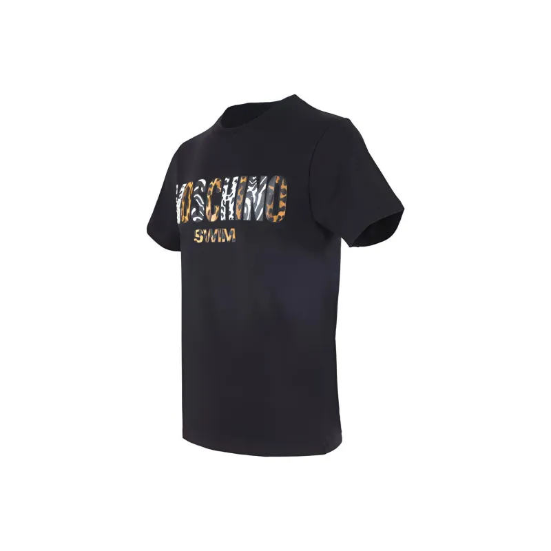 MOSCHINO T Shirts Men Black-2