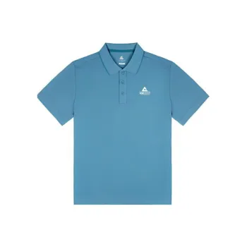 PEAK Polo Shirt Men's Turquoise Blue