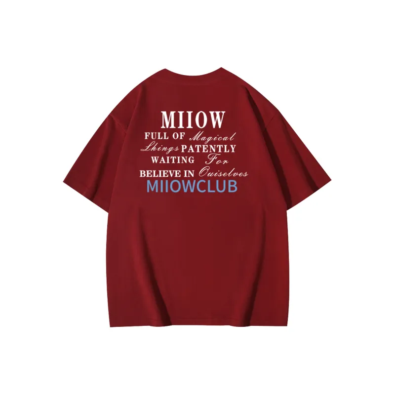 MIIOW Trendy Party Collection Cooling Summer Collection T Shirt Unisex-10