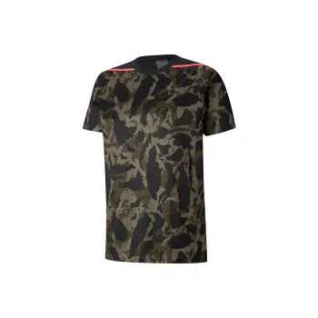 PUMA X FIRST MILE Camo T-Shirts Men Umber Olive