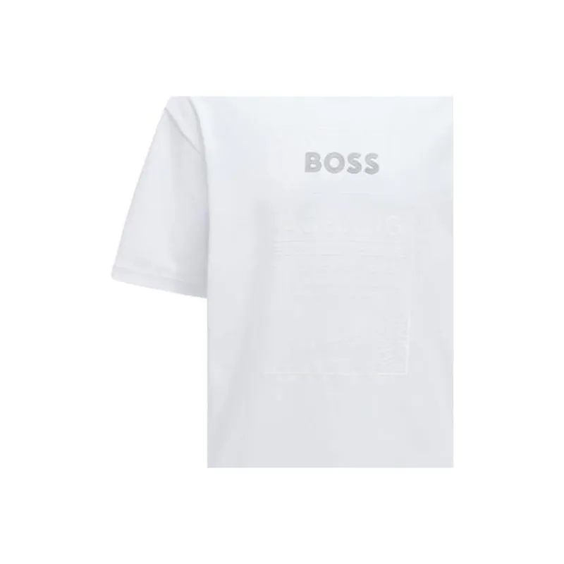 HUGO BOSS x AJBXNG SS22 T Shirt Men's White-4