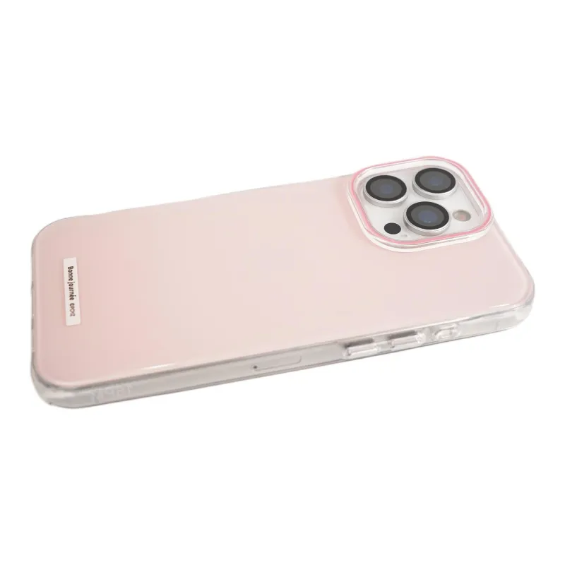 Wei Xin Acrylic Material English Label Jelly Shell Phone Cases Compatible With IPhone 16/15 Pro Max/Apple 13/14 Pro/Max-8