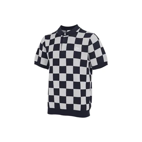 Nike Polo Shirt Men's Black Gray Color