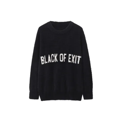 BLACK OF EXIT 남성 스웨터