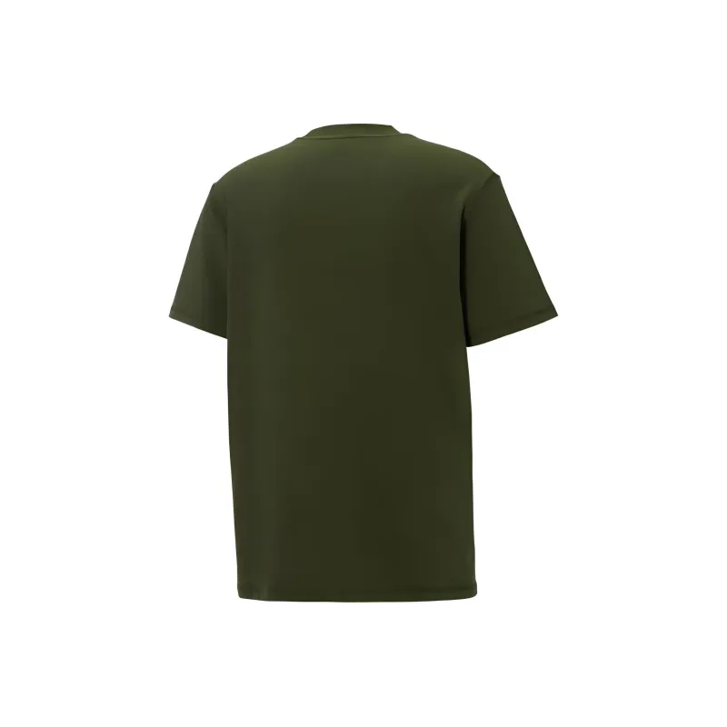 Maison Kitsune X PUMA X PUMA T-Shirts Unisex Green-1