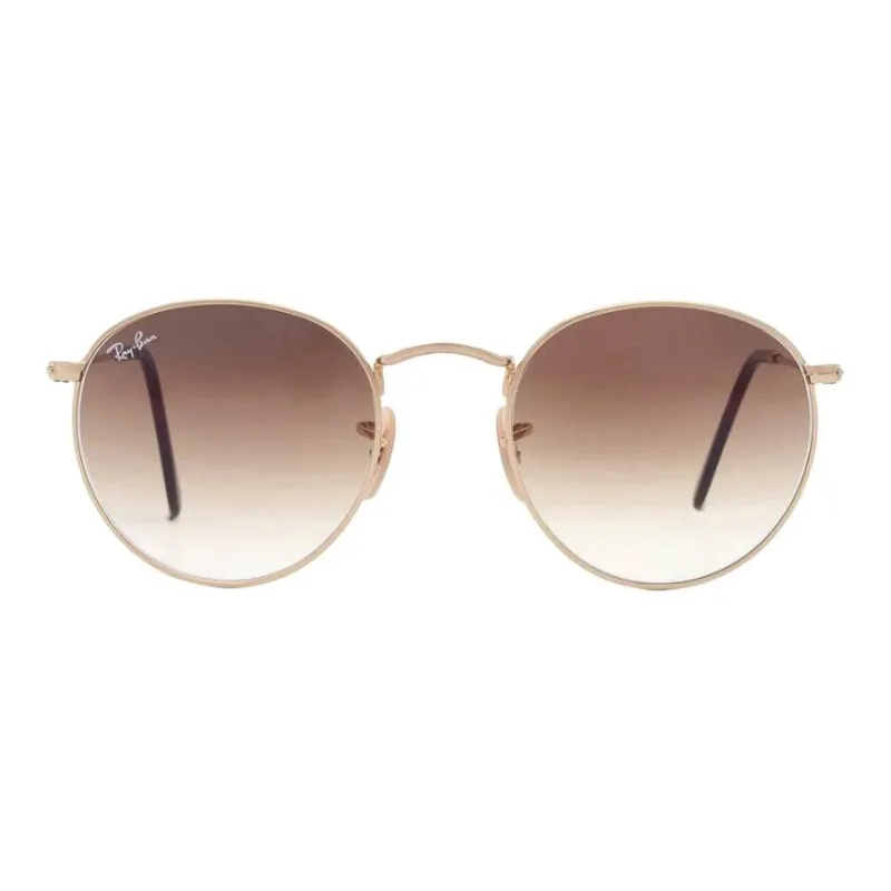 Ray Ban Round frame Gradient lenses Sunglasses-1