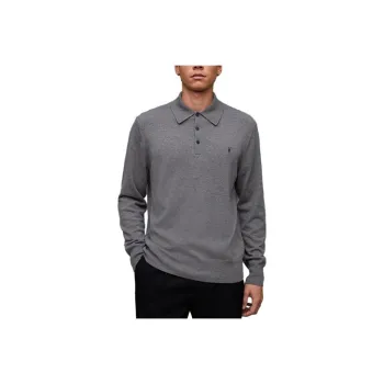 ALLSAINTS Kilburn Knitted Polo Shirt