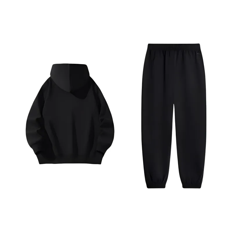 LiNing Sports Life Collection Casual Sportswear Unisex Black-1